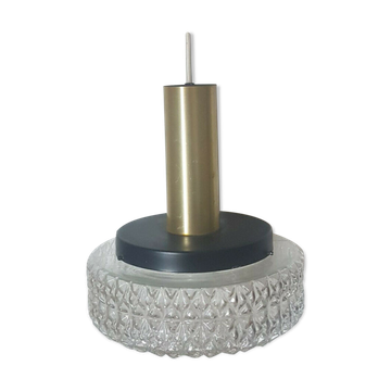 Suspension 60s-70s in metal and glass