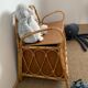 Rattan toy box