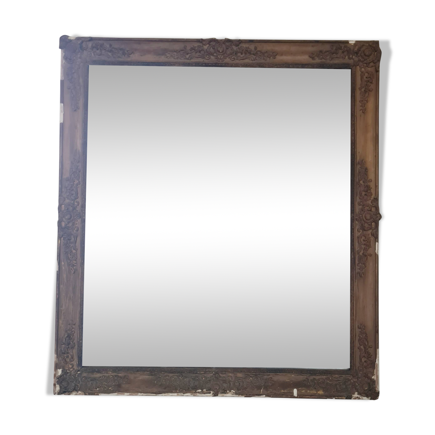 Molded mirror XXL dimensions 100 x 112