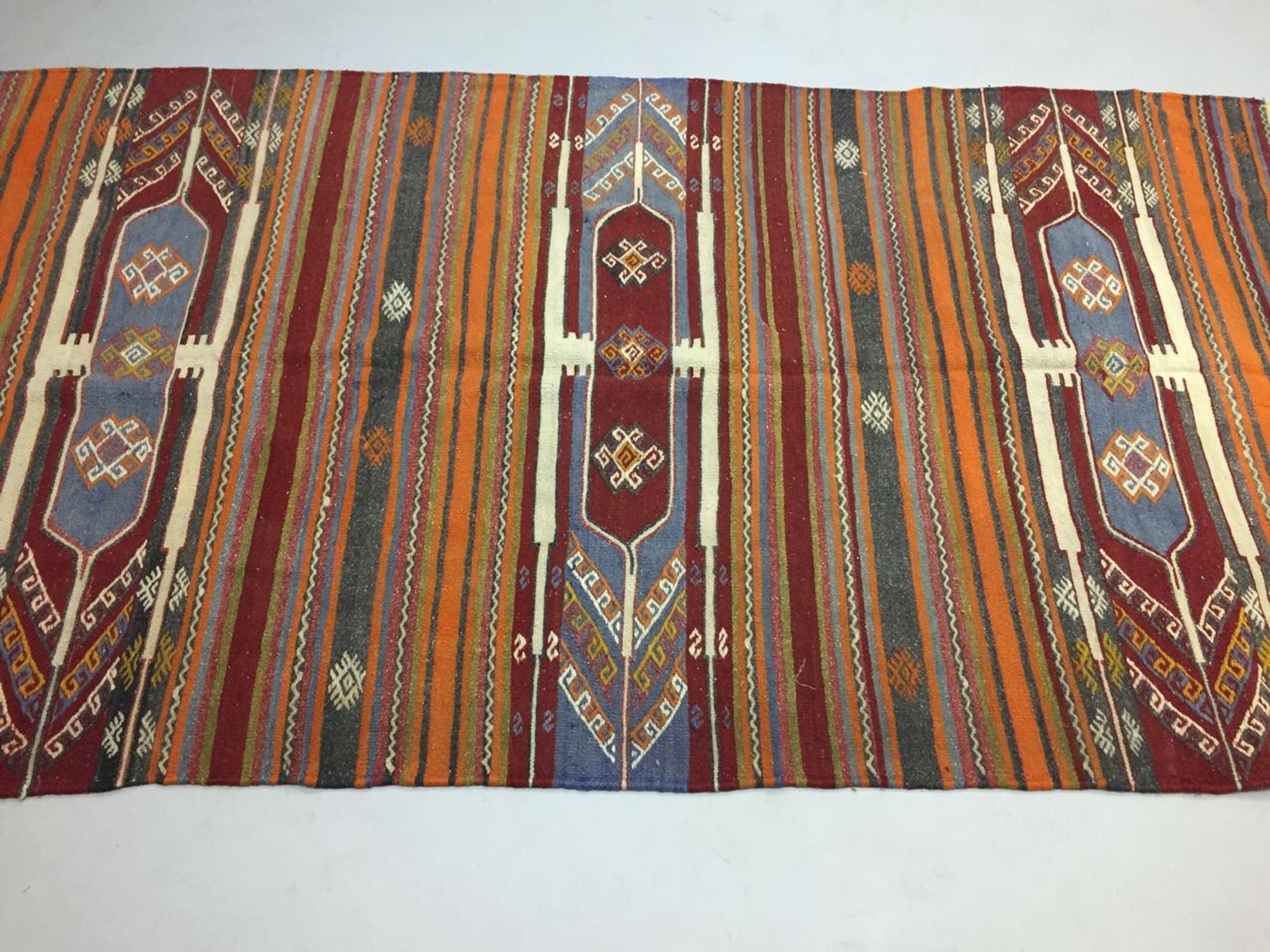 Turkish kilim rug 283x160 cm