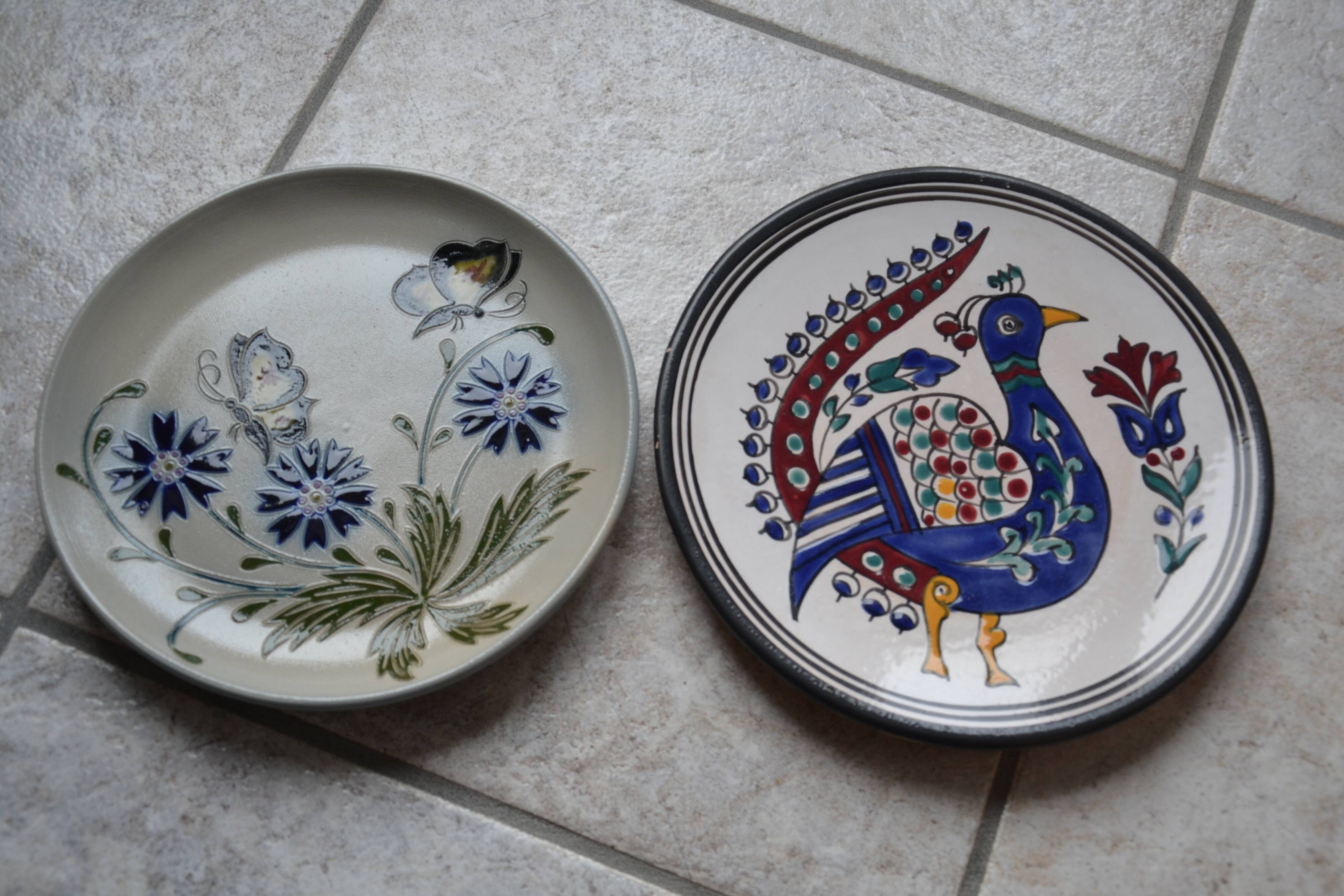 Picasso-style decorative plate