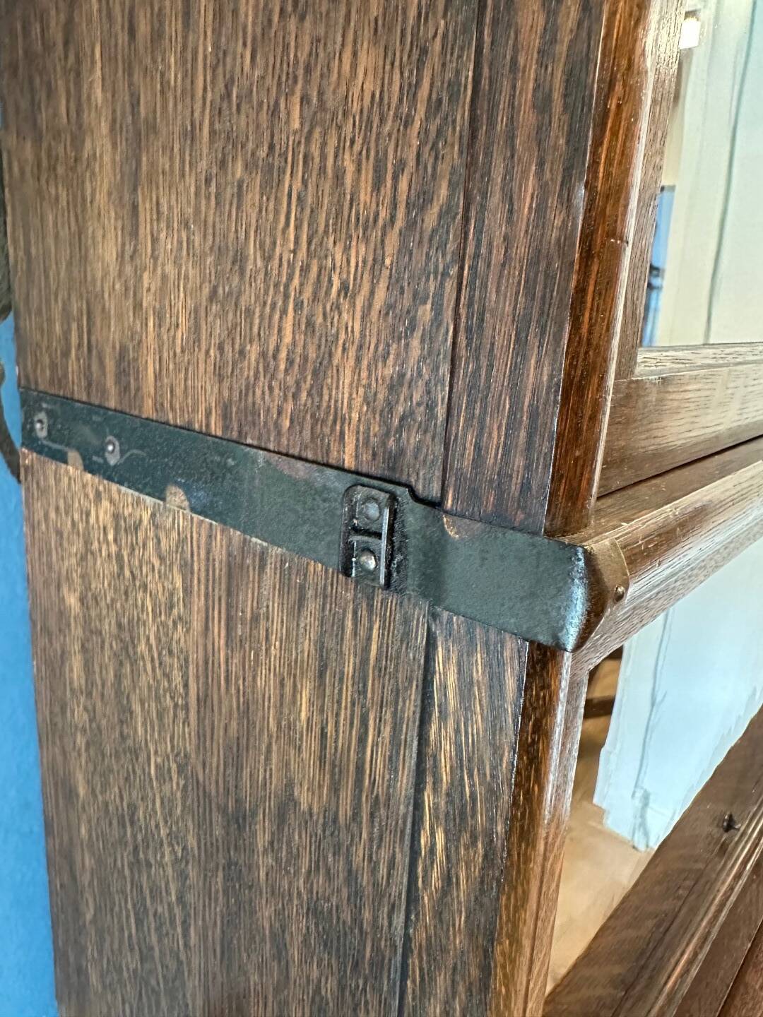 Antique oak Globe Wernicke Bookcase