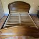 Solid cherry wood bed
