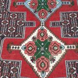 Hand knotted wool carpet 75x132cm