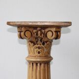 Ionic pedestal, Corinthian style, 19th century.