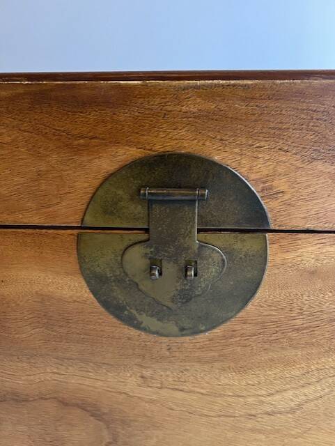 Chinese camphor wood chest