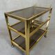 Vintage 80s bar trolley – Hollywood Regency