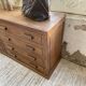 50s pitch pine haberdashery cabinet