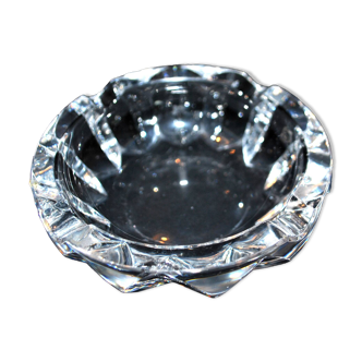 Saint-Louis crystal ashtray 10x4cm