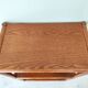 Rattan and wood shelf furniture