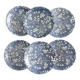 Lot de 6 soucoupes Royal Tudor, Velvet