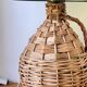 VINTAGE Lady Jeanne LAMP in RATTAN