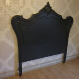bed head louis xv grey anthracite