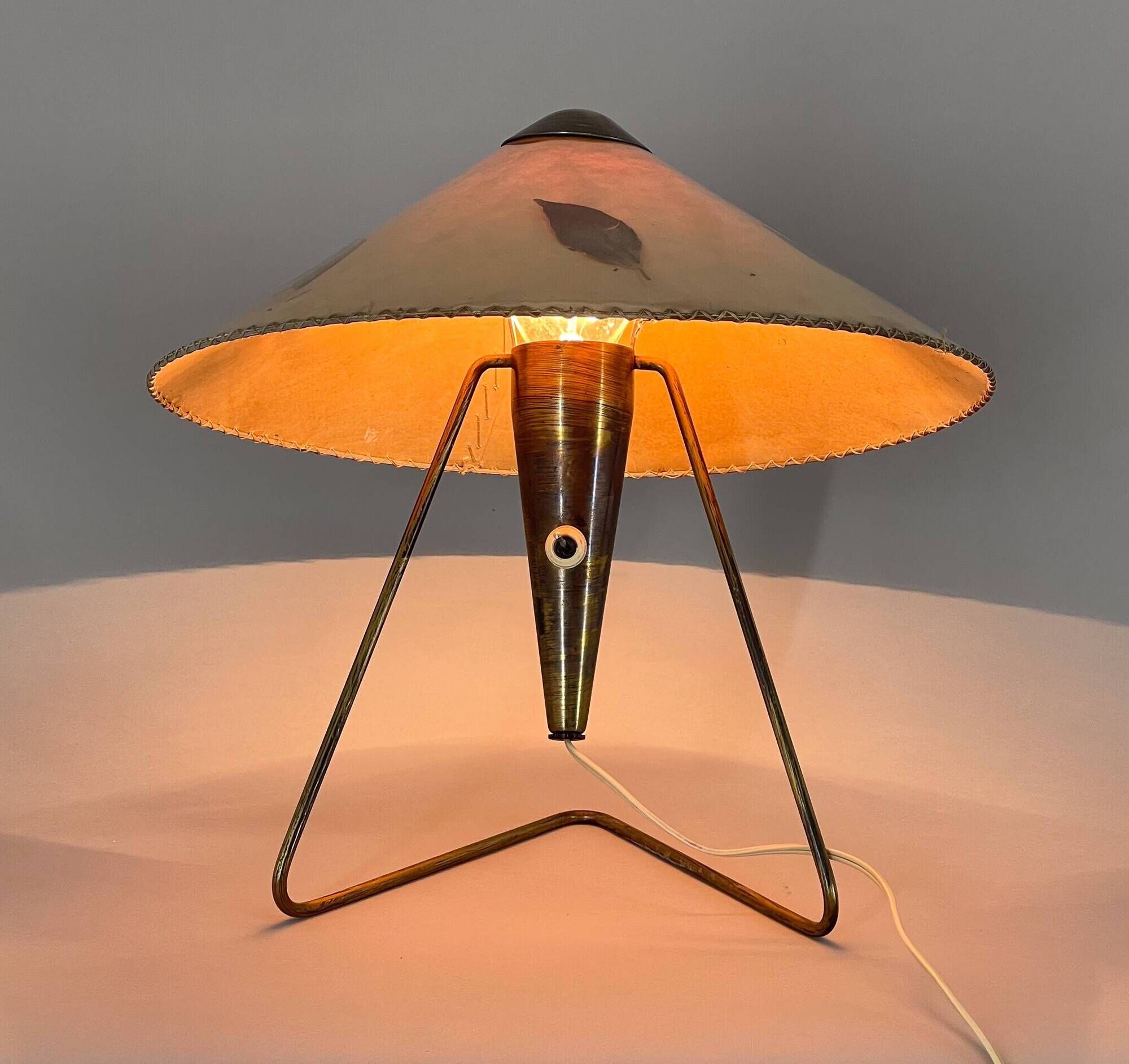 Large Rare Table or Wall Lamp by Helena Frantova for OKOLO, Czechoslovakia, 1950's