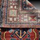 Tapis d'Orient Ghazni Kazak Afghanistan : 3.09 x 0.80 Mètres -Tapis de Couloir Entièrement fait main