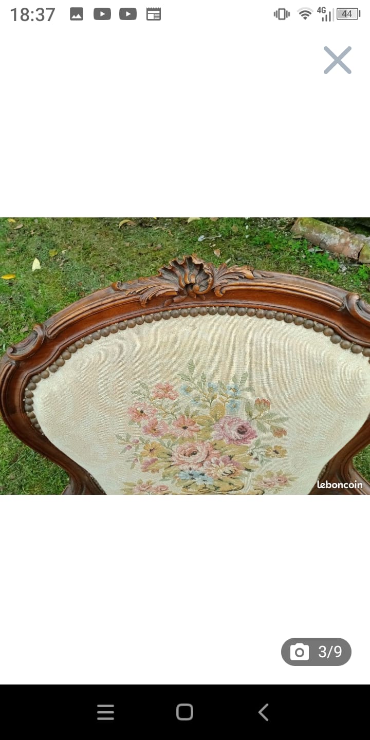 Salon XIXe de style Louis XV