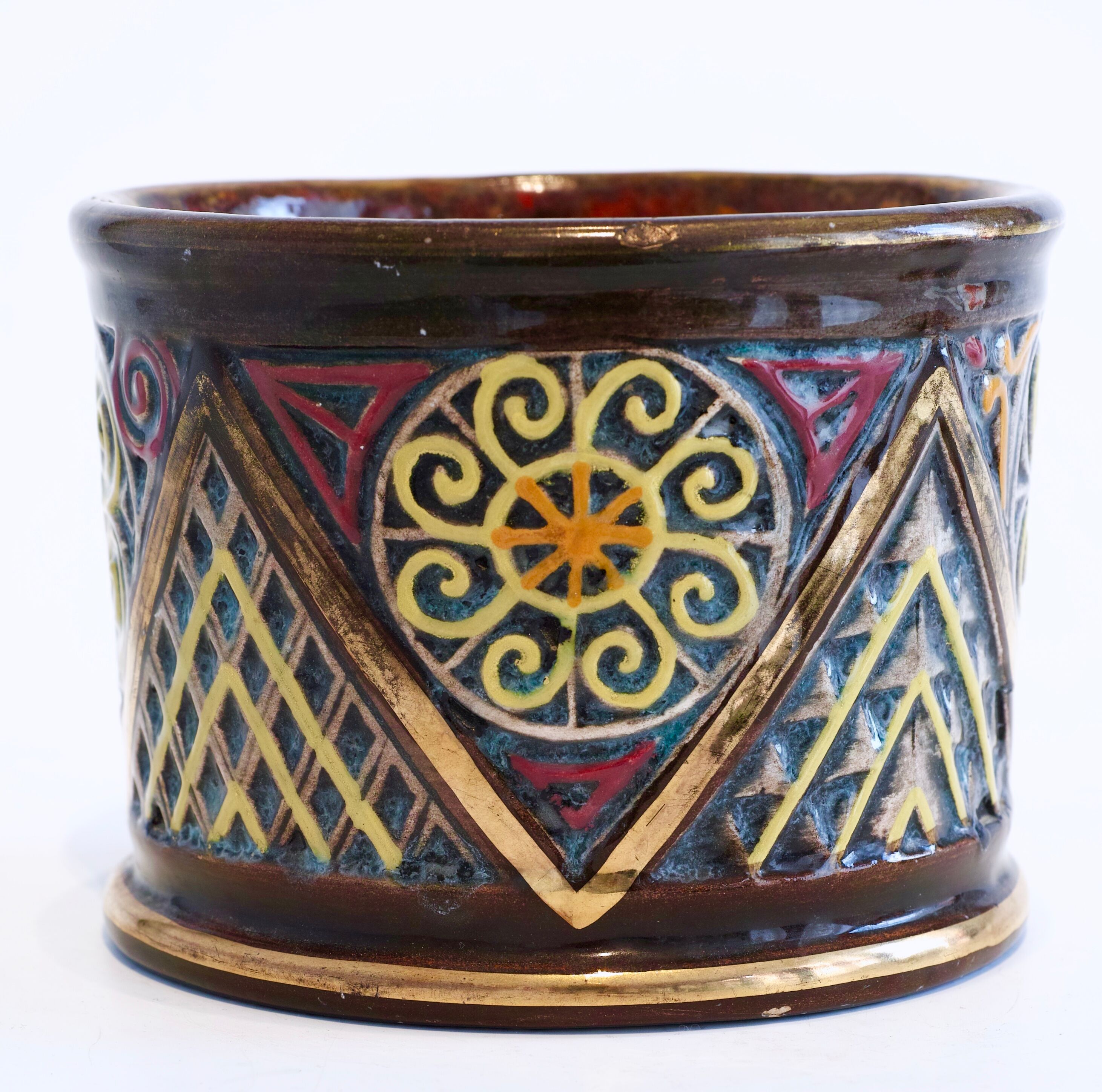 Vase de St Corentin par René Quillivic Quimper model 1922.