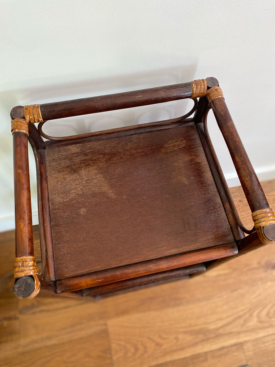 Rattan bedside table payroll