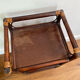 Paie de table de chevet en rotin