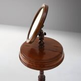 Romantic Make‑Up Mirror with Side Storage, France 1850s