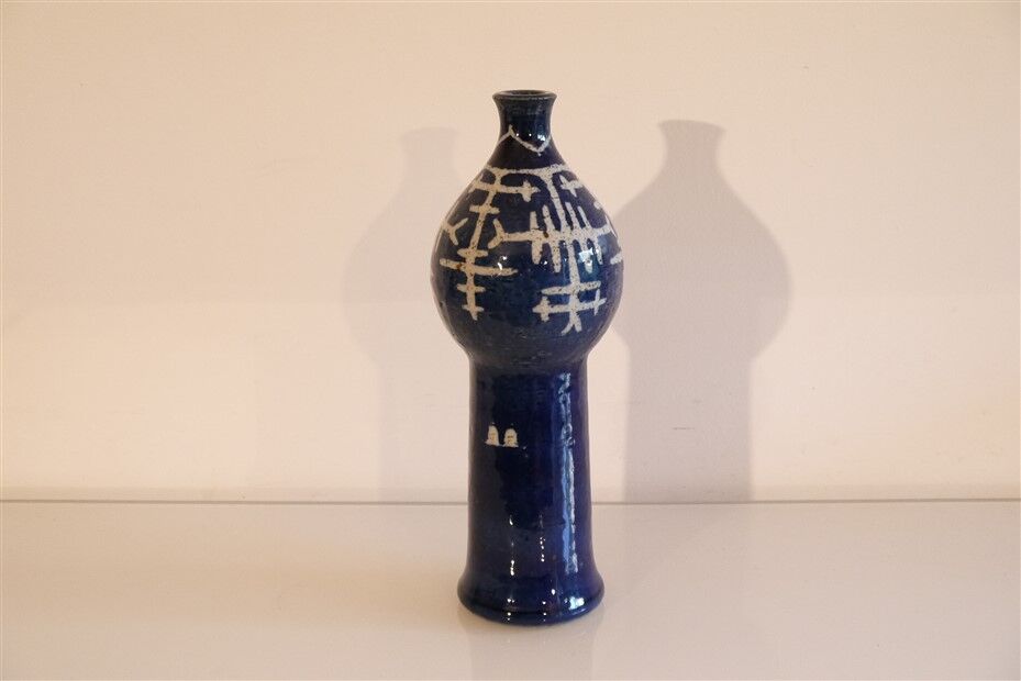 Scandinavian ceramic vase from Rorstrand 1960