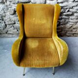 Pair of Italian design armchairs