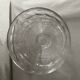 Set of 2 Baccarat crystal champagne glasses