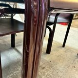 Gae Aulenti Orsay model table with 4 matching chairs – Vintage and elegant design