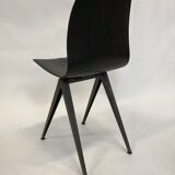 Vintage school Friso Kramer with Chair flesh compass work table