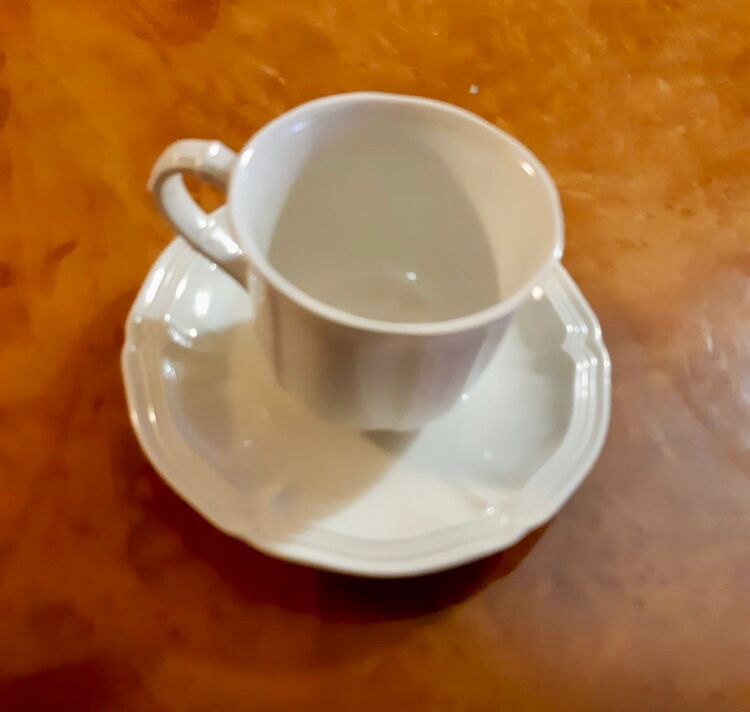 Villeroy&boch manoir pattern coffee cups