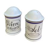 Porcelain pepper shaker from Auteuil