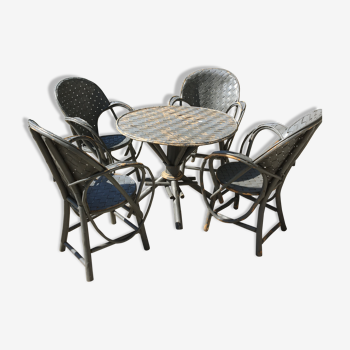 Set 2 tables - 6 armchairs - 2 chairs