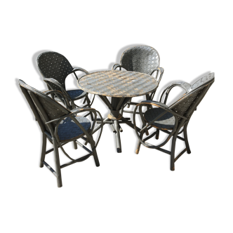 Ensemble table & fauteuils chaises