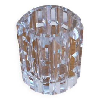 Swedish crystal vase by Orrefors