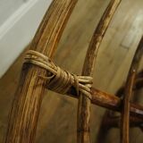 Armchair Papasan in rattan XL