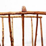 Solid wood magazine rack