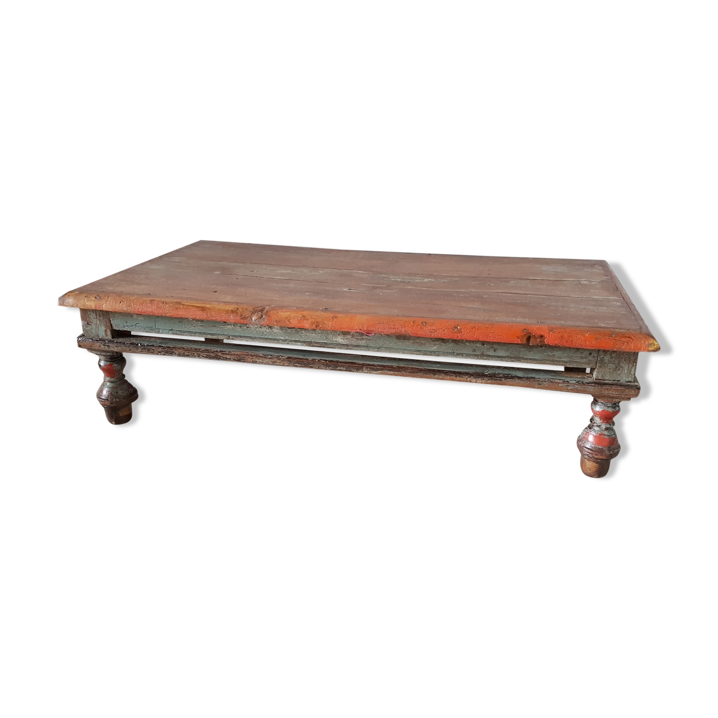 Old teak coffee table