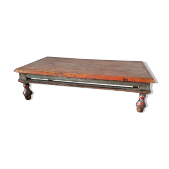 Old teak coffee table