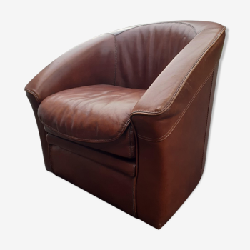 Leather armchair