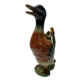 Carafe canard en faïence (I)