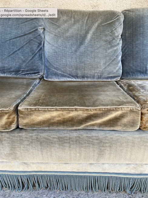 Sofa 3 places 1970