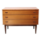 Vintage Scandinavian teak chest of drawers