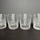 4 cut crystal whisky glasses