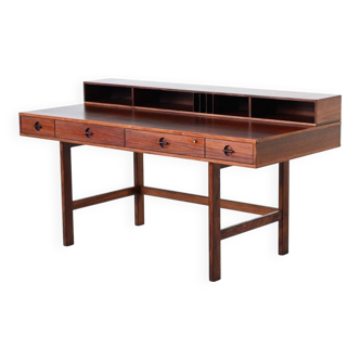 Peter Lovig Flip-Top Partners desk in rosewood Lovig Denmark 1960