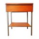 Vintage boarding school bedside table