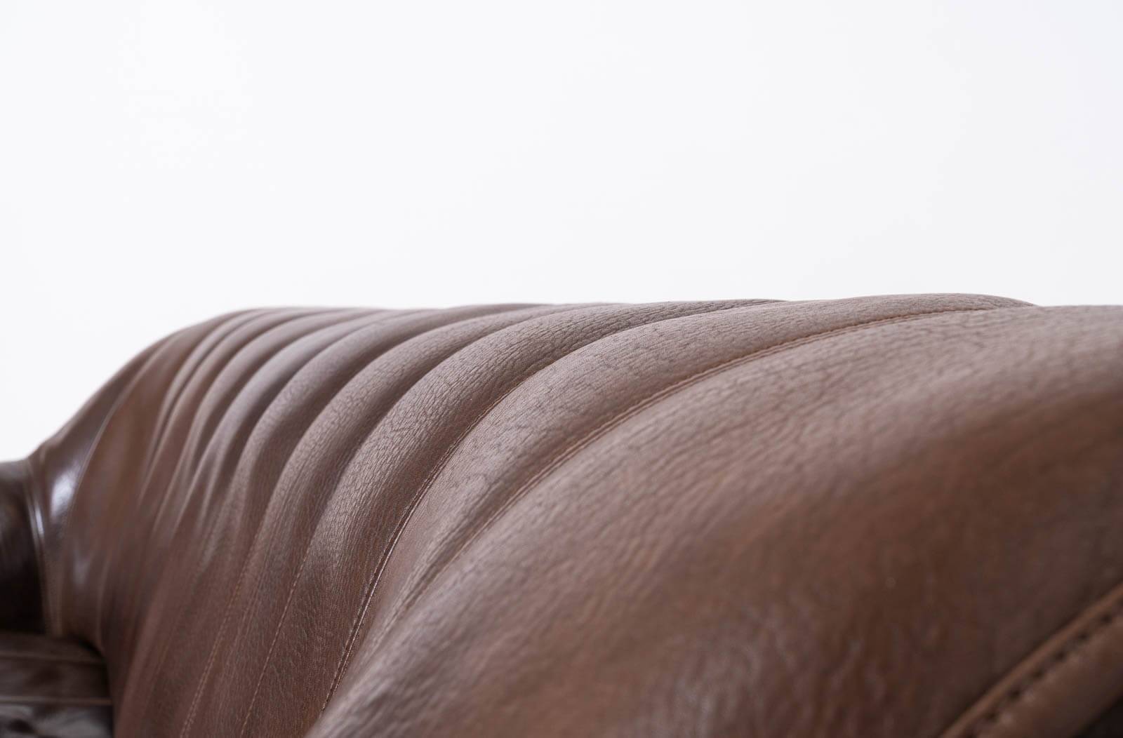 Vintage Leather Sofa, De Sede, Switzerland, Model DS 44, 1970s