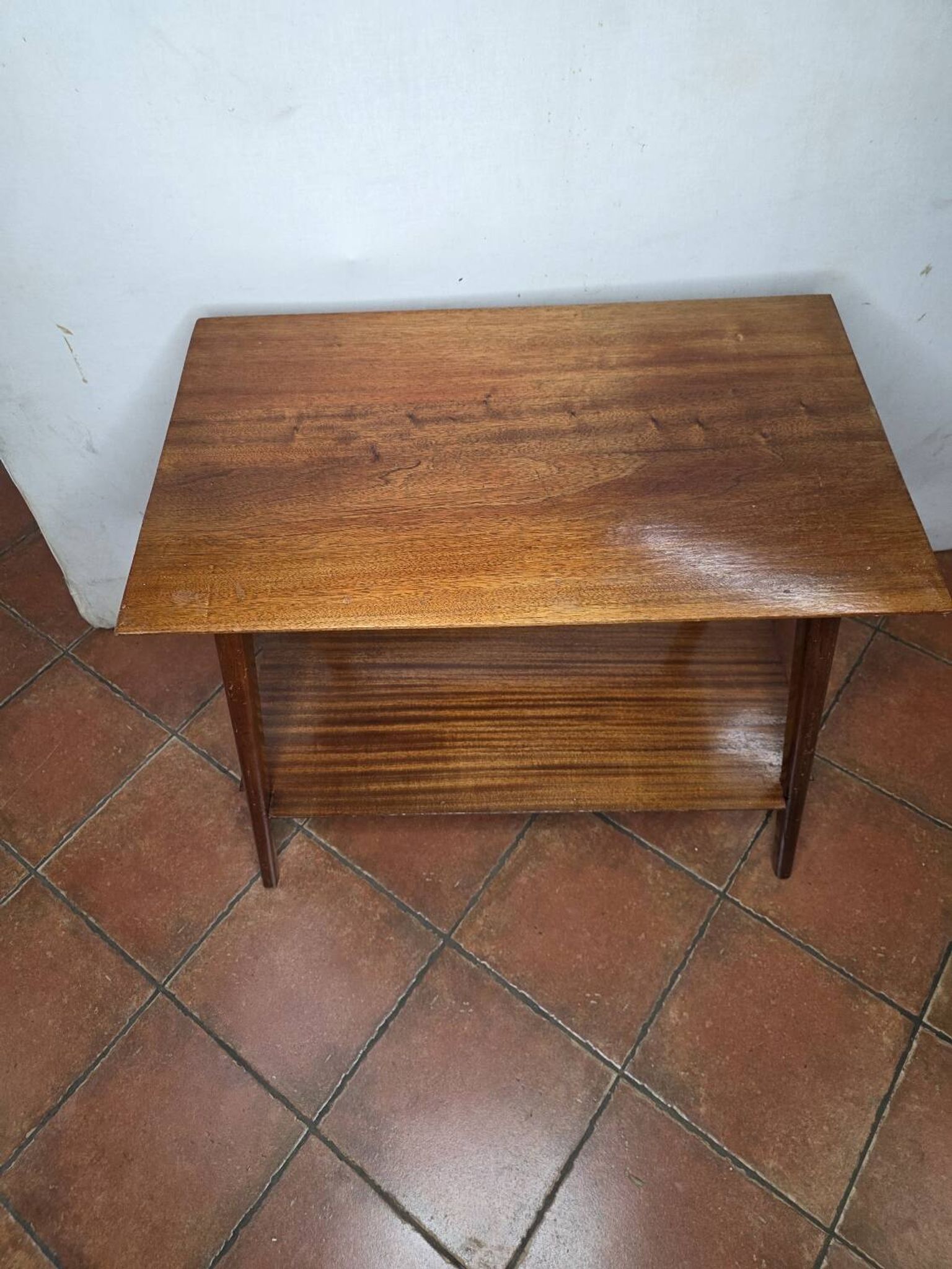 Vintage 1960s mahogany side table