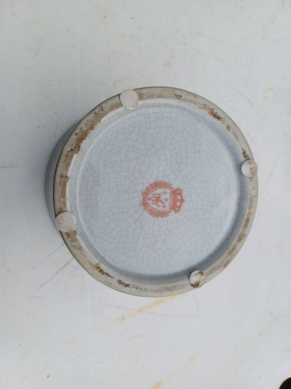 Cache-pot en faïence craquelée, Chine