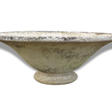 Round bowl in stone restored