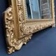 Miroir doré Louis XV 98x156cm